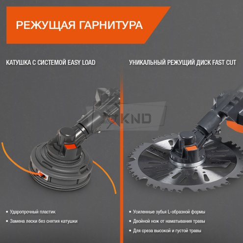 Триммер бензиновый DAEWOO DABC 40ST - фото №6