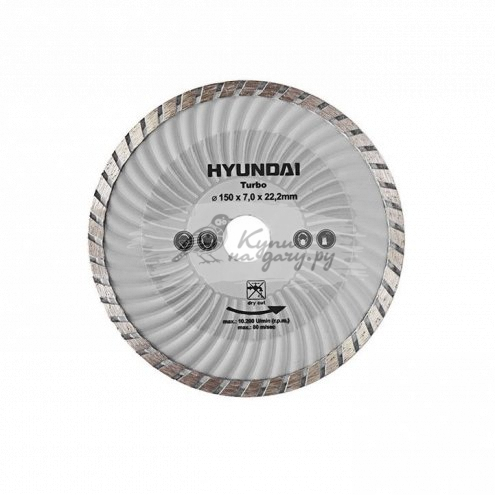 Пильный диск Hyundai 206111 115 мм по бетону - фото №2