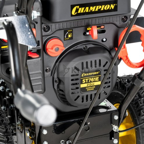 Снегоуборщик бензиновый Champion ST761E - фото №13