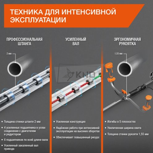 Триммер бензиновый DAEWOO DABC 450 - фото №3