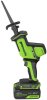 Сабельная пила аккумуляторная GreenWorks GreenWorks GPT-CRS-25 24В, с АКБ 4 Ач и ЗУ - фото №12