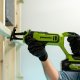 Сабельная пила аккумуляторная GreenWorks GPT-BLRS-1 24В, с АКБ 2 Ач и ЗУ - фото №11
