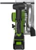 Циркулярная пила аккумуляторная Greenworks GD24CS165, 24В, с АКБ 4 Ач и ЗУ - фото №11
