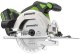Циркулярная пила аккумуляторная Greenworks GD24CS165, 24В, с АКБ 5 Ач и ЗУ - фото №3