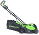 Аккумуляторная газонокосилка Greenworks GD24LM33K2 с АКБ 2Ач и ЗУ - фото №5