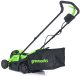 Аккумуляторная газонокосилка Greenworks GD24LM33K4 с АКБ 4Ач и ЗУ - фото №6