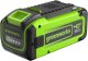 Снегоуборщик аккумуляторный Greenworks GD40STX2 с АКБ 8 Ач и ЗУ - фото №9
