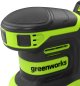 Эксцентриковая аккумуляторная шлифмашина Greenworks OS325 с АКБ 2 Ач и ЗУ - фото №13
