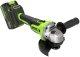 Аккумуляторная угловая шлифмашина Greenworks AG590 с АКБ 5 Ач и ЗУ - фото №1