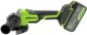 Аккумуляторная угловая шлифмашина Greenworks AG590 с АКБ 5 Ач и ЗУ - фото №3
