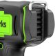 Фен строительный аккумуляторный Greenworks G24HG с АКБ 4 Ач и ЗУ - фото №14