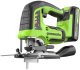 Лобзик аккумуляторный Greenworks GD24JS с АКБ 2 Ач и ЗУ - фото №4