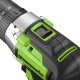 Дрель-шуруповерт аккумуляторная Greenworks GD24DD60 с АКБ 4 Ач и ЗУ - фото №12