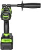 Дрель-шуруповерт аккумуляторная Greenworks GD24DD140 с АКБ 4 Ач и ЗУ - фото №3