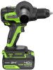 Дрель-шуруповерт аккумуляторная Greenworks GD24DD140 с АКБ 4 Ач и ЗУ - фото №5