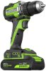 Дрель-шуруповерт аккумуляторная Greenworks DD560 с АКБ 2 Ач и ЗУ - фото №1