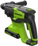 Перфоратор аккумуляторный Greenworks GD24SDS2 с АКБ 2 Ач и ЗУ - фото №9