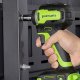 Гайковерт ударный аккумуляторный Greenworks GD24IW200 с АКБ 2 Ач и ЗУ - фото №8