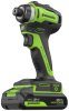 Винтоверт ударный аккумуляторный Greenworks ID3170 с 2 АКБ 2 Ач и ЗУ - фото №4