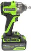 Гайковерт ударный аккумуляторный Greenworks IW5500 с АКБ 4 Ач и ЗУ - фото №5