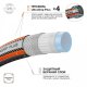 Шланг для полива DAEWOO UltraGrip DWH 5117 50м 13мм 1/2" - фото №4