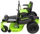 Райдер садовый аккумуляторный с нулевым радиусом разворота Greenworks GC82ZT107 82В без АКБ и ЗУ - фото №1