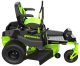 Райдер садовый аккумуляторный с нулевым радиусом разворота Greenworks GC82ZT107 82В без АКБ и ЗУ - фото №2