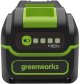 Аккумулятор GreenWorks High Power G40HP4, 40В, 4 Ач (2958507) - фото №3