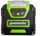 Аккумулятор Greenworks G40USB4 40В, 4Ач, с USB-разъемом (2939507) - фото №2