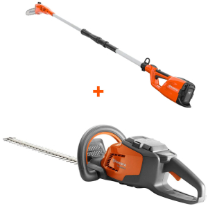 Комплект кусторез Husqvarna 115iHD45 + высоторез Husqvarna 120iTK4-P с АКБ и ЗУ в Оренбурге