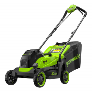 Аккумуляторная газонокосилка Greenworks GD24LM331 с АКБ 2 Ач и ЗУ в Самаре
