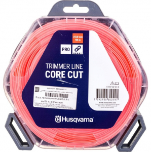 Леска для триммера Husqvarna CoreCut 3 мм/56 м пятиугольная с сердечником в Новосибирске