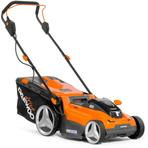 Аккумуляторная газонокосилка DAEWOO DLM 4142Li SET с 2 АКБ 5 Ач и ЗУ в Калининграде