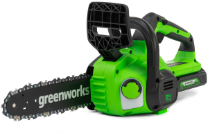 Аккумуляторная пила Greenworks G24CS25K8 с АКБ 8 Ач и ЗУ в Санкт-Петербурге