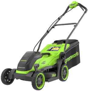 Аккумуляторная газонокосилка Greenworks GD40LM361 без АКБ и ЗУ в Самаре