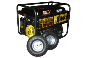 Бензиновый генератор Huter DY6500LX колёса + аккумулятор в Челябинске