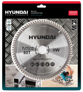 Пильный диск Hyundai 205302 210 мм по металлу во Владивостоке
