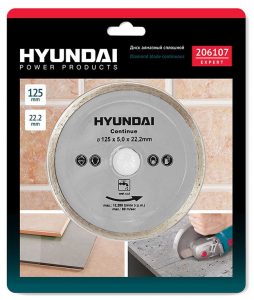 Пильный диск Hyundai 206107 125 мм по плитке во Владивостоке