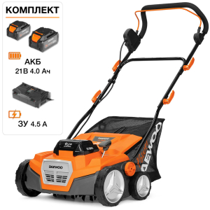 Скарификатор аккумуляторный DAEWOO DSC 3842Li SET с 2 АКБ 4 Ач и ЗУ в Нижнем Новгороде