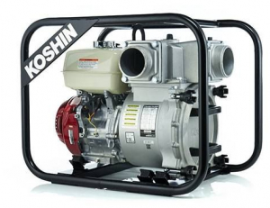 Мотопомпа бензиновая Koshin KTH-100S для грязной воды в Чебоксарах