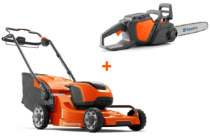 Комплект газонокосилка Husqvarna LC247i + пила Husqvarna 120i с АКБ и ЗУ во Владикавказе