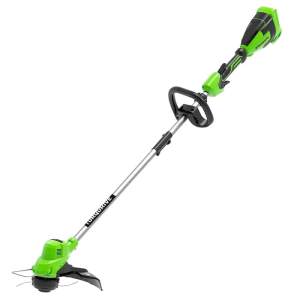 Триммер аккумуляторный Greenworks GD40LT с АКБ 8 Ач и ЗУ
