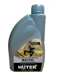 Масло 4-тактное Huter 5W-30 всесезонное 1 л