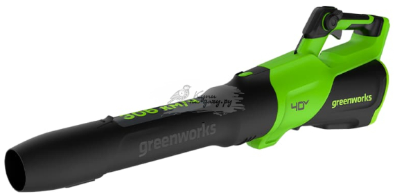 Воздуходувка аккумуляторная Greenworks GD40BG3, 40В без АКБ и ЗУ