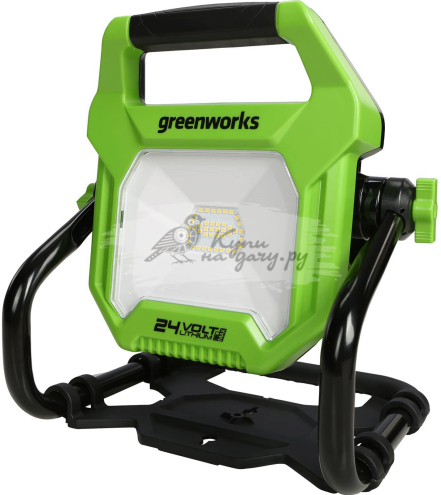 Фонарь-прожектор аккумуляторный Greenworks G24WL, 24В без АКБ и ЗУ