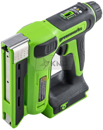 Степлер аккумуляторный Greenworks G24CS10 24В с АКБ 2 Ач и ЗУ