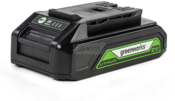 Аккумулятор Greenworks G24USB2 24В, 2Ач, с USB-разъемом (2939207)