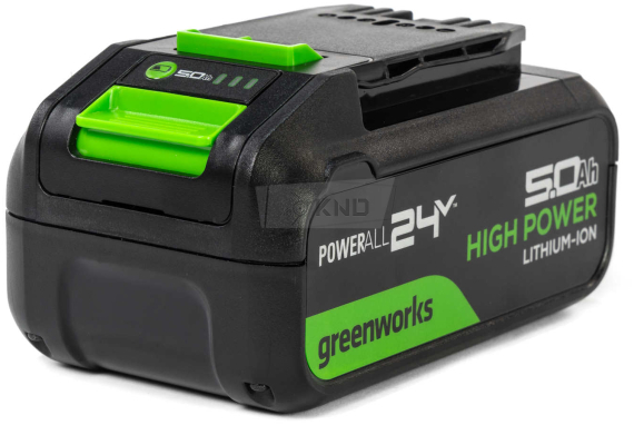 Аккумулятор Greenworks G24HP5 24В, 5Ач (2957807)