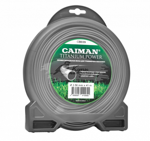 Леска для триммера Caiman Titanium Power 3,5 мм/41 м (CB039)