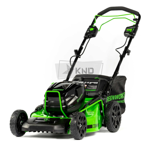 Аккумуляторная газонокосилка Greenworks GC82LM51SP2ХK2 с 2 АКБ 5 Ач и ЗУ